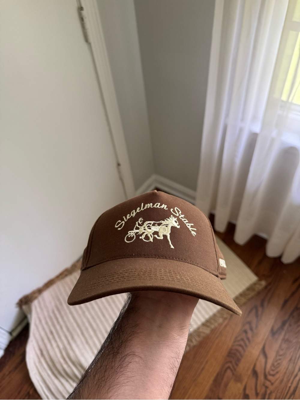 Siegelman Stable Brown Cap